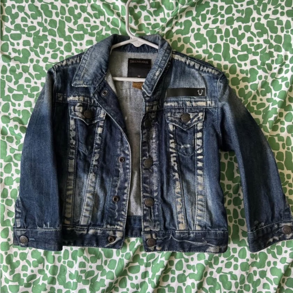 Toddler True Religion Jean Jacket